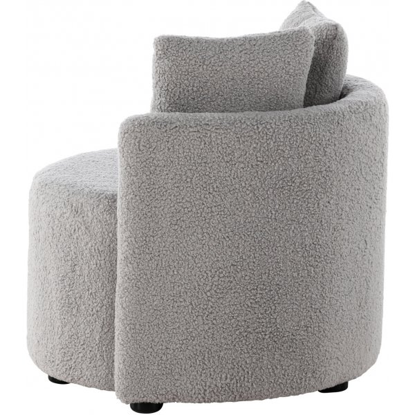 Canapé enfant 2 places Kelso - Teddy gris Canapé enfant 2 places Kelso - Teddy gris