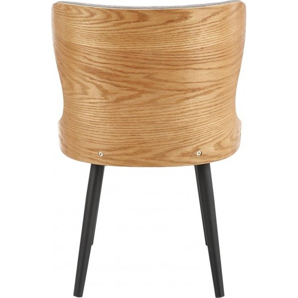 Chaise de salle  manger Cadeira 452 - Gris/bois