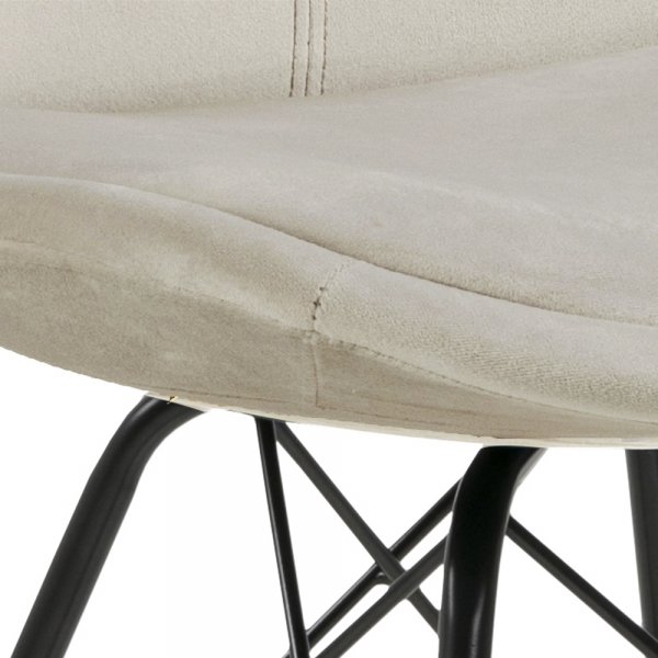 Eris eetkamerstoel - Zandbeige