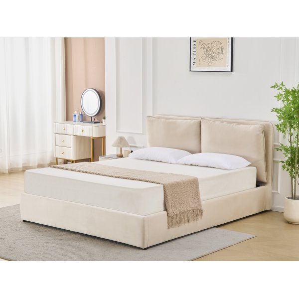 Sngram lyx 160 x 200 cm - Beige