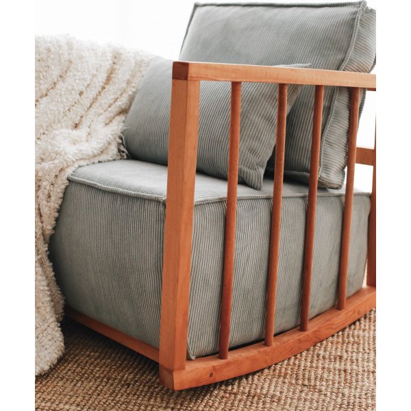 Sallanan fåtölj - Blå Sallanan fåtölj - Blå