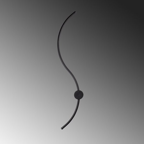 Ulv vägglampa 1 - Svart Ulv vägglampa 1 - Svart