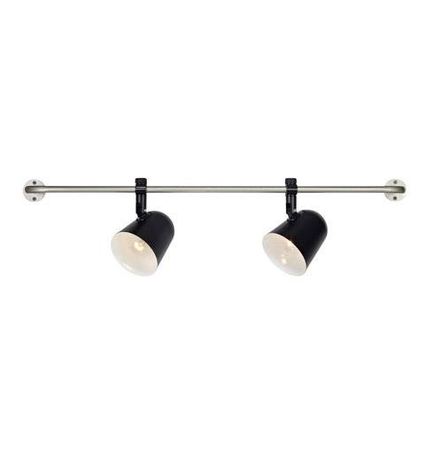Conrad Vgglampa - Svart/Stl