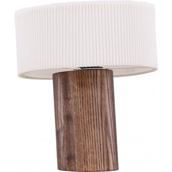 Bran�s bordslampa - Valn�t/Vit