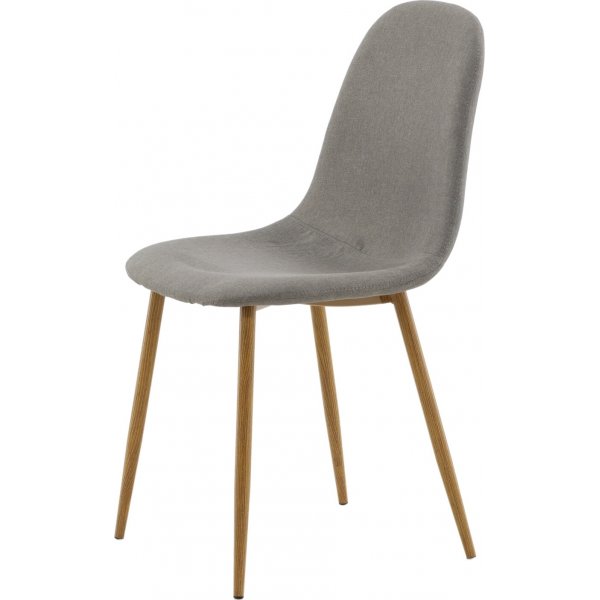 Chaise de salle  manger Bridge - Gris/chne