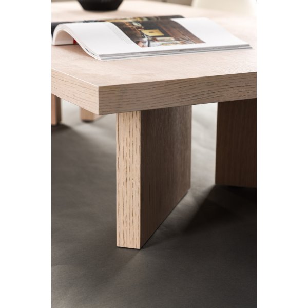 Table basse Bassholmen 140 x 80 cm - Chaux Table basse Bassholmen 140 x 80 cm - Chaux