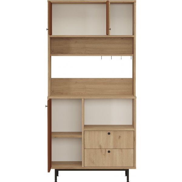 Royce köksskåp 4 - Ek/tegelröd Royce köksskåp 4 - Ek/tegelröd