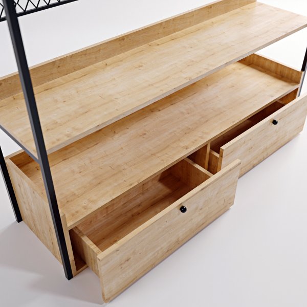 Meuble d'entrée Limbo 605 - Chêne Meuble d'entrée Limbo 605 - Chêne