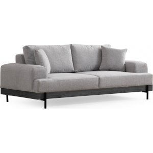 Eti 3-sits soffa - Gr/svart