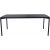 Pelle matbord i svartbetsad ek - 190x90 cm + Mbeltassar