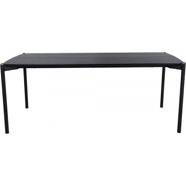 Pelle matbord i svartbetsad ek - 190x90 cm Pelle matbord i svartbetsad ek - 190x90 cm