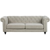 Chesterfield Royal 3-sits soffa - Sand (Chenille) Chesterfield Royal 3-sits soffa - Sand (Chenille)