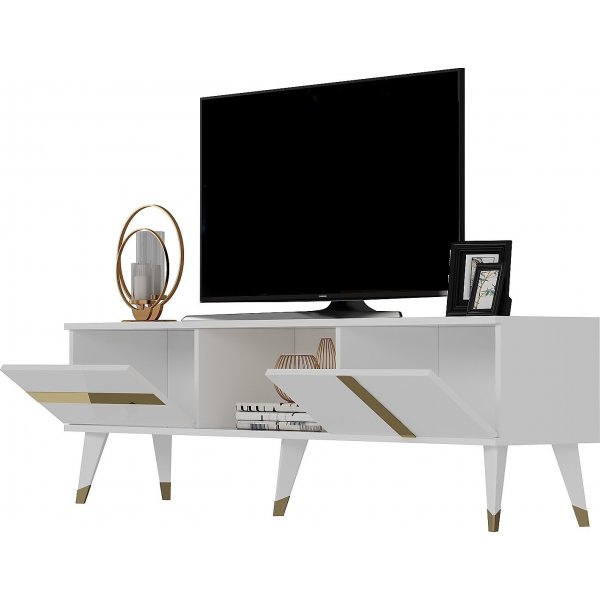 Vania mediabank - Wit/goud Vania mediabank - Wit/goud