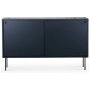 Volume dressoir met smalle hoge poten - Antraciet