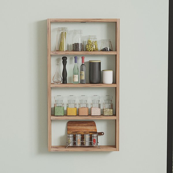 Quatro vägghylla - Furu Quatro vägghylla - Furu