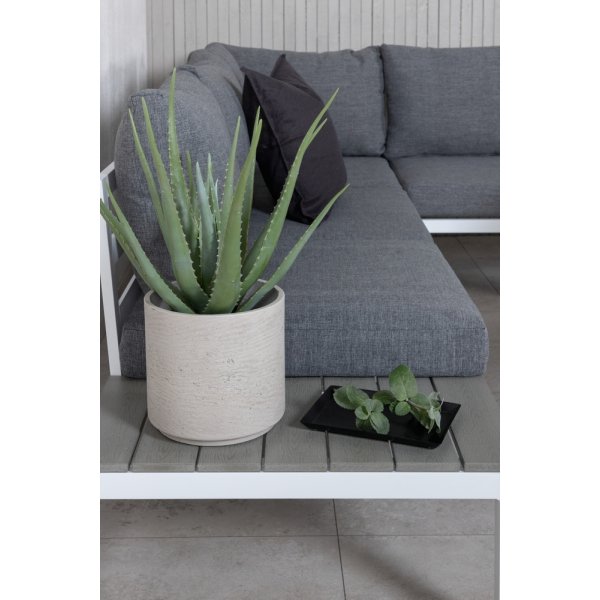 Odense hörnsoffgrupp - Grå/Vit Odense hörnsoffgrupp - Grå/Vit