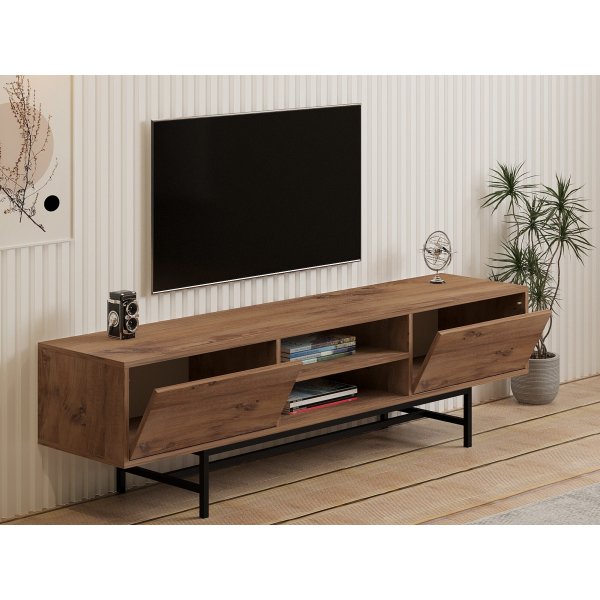 Tauber TV-bänk - Furu Tauber TV-bänk - Furu