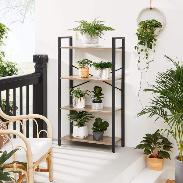 Petter bokhylla 66 x 120 cm - Gråbeige/svart Petter bokhylla 66 x 120 cm - Gråbeige/svart