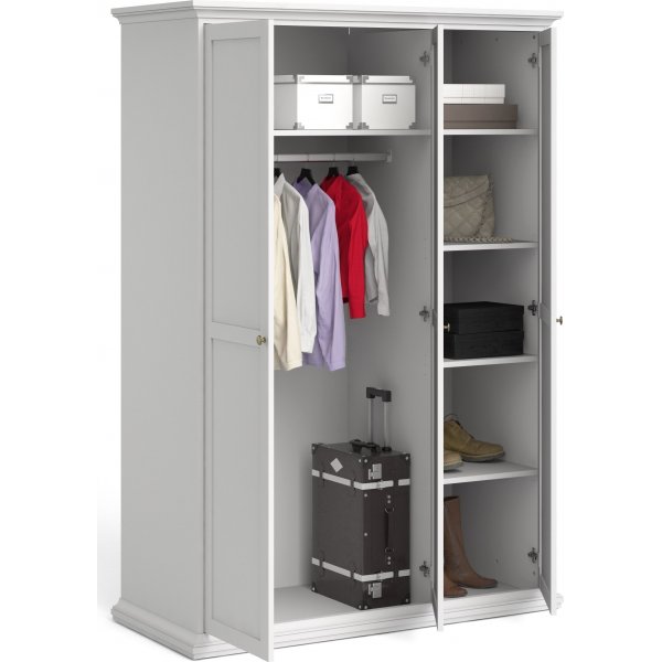 Armoire Paris  3 portes - Blanc
