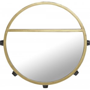 Lampe miroir Bea - Noir/dor - 45 cm
