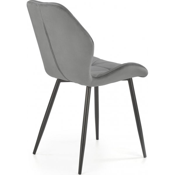 Chaise de salle  manger Cadeira 453 - Gris