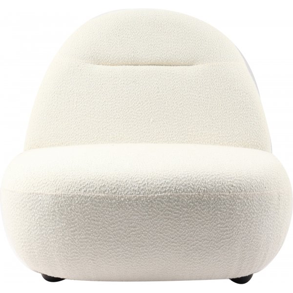 Fauteuil Boogi en Boucle / Teddy blanc cass�