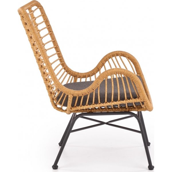 Minos fauteuil - Rotan + Vlekverwijderaar voor meubels