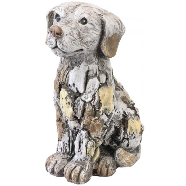 Trdgrdskonst Hund - H32 cm