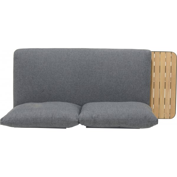 Portals lounge groep 3 - Zwart/teak Portals lounge groep 3 - Zwart/teak
