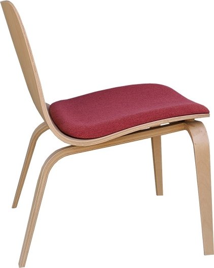 Fauteuil Hips avec assise rembourrée - Couleur du cadre et du revêtement au choix Fauteuil Hips avec assise rembourrée - Couleur du cadre et du revêtement au choix