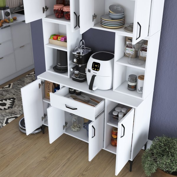 Armoire Jericho 129 - Blanc Armoire Jericho 129 - Blanc