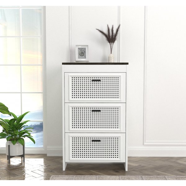 Done byr - Vit/mrkbrun