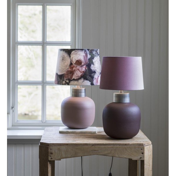 Sofia Fluwelen lampenkap - Lichtroze Sofia Fluwelen lampenkap - Lichtroze