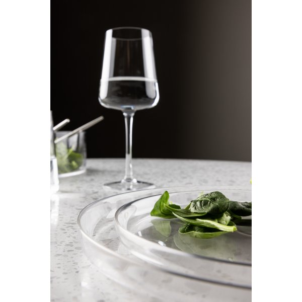 Shine assiett Ø21 cm - Klarglas Shine assiett Ø21 cm - Klarglas