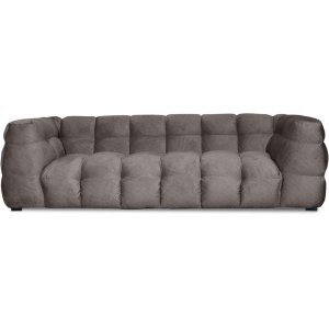 Nivou 3-sits soffa - Gråbrun