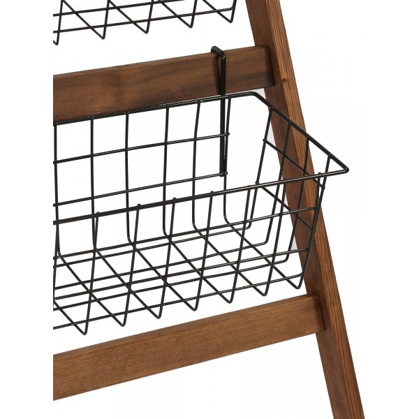 Miles ladderplank - Eiken/zwart Miles ladderplank - Eiken/zwart