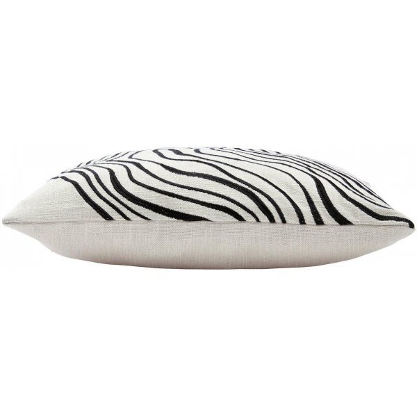 Curve kuddfodral 45 x 45 cm - Svart/vit Curve kuddfodral 45 x 45 cm - Svart/vit