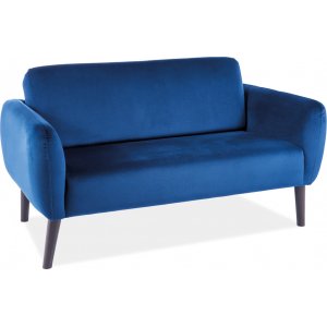 Elsa 2-sits soffa - Bl sammet