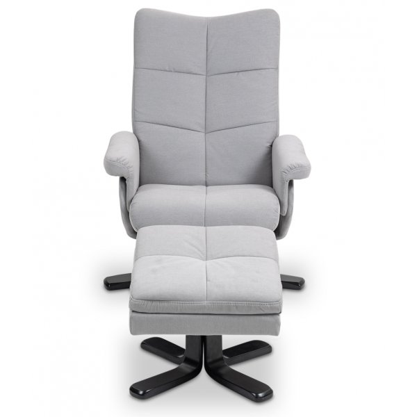 Ftlj med fotpall - Stllbar + Mbeltassar