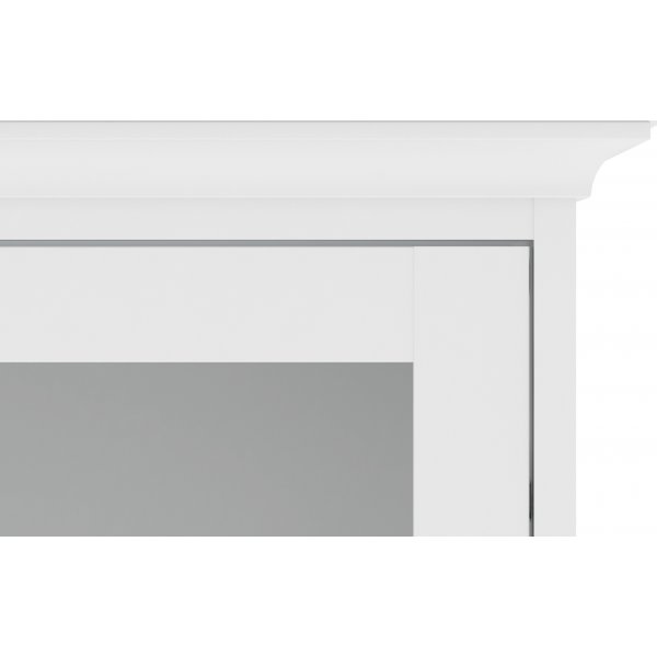 Paris vitrinekast - Wit