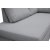 Solna XL U-soffa med frvaring 367 cm - Ljusgr + Mbelvrdskit fr textilier