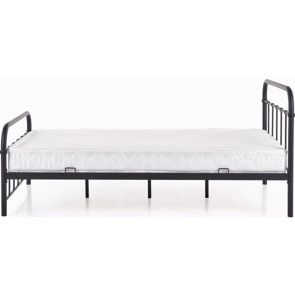 Saldus zwart bedframe 120x200 cm