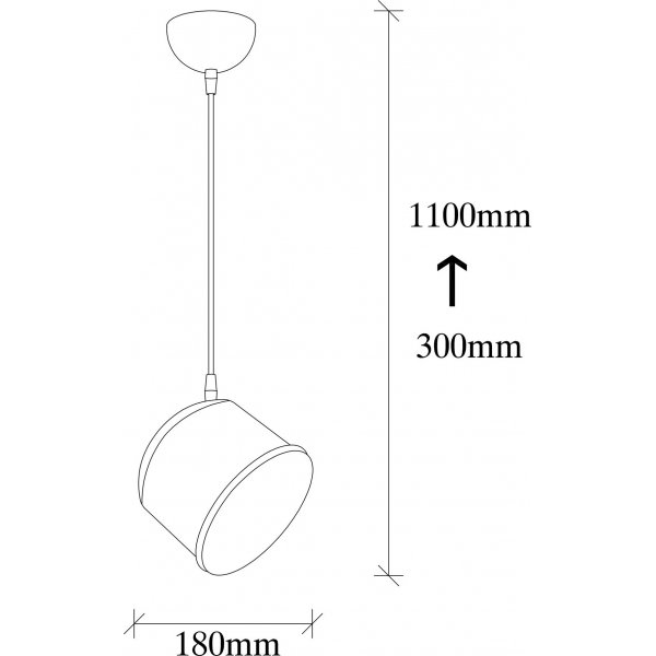 Plafonnier Berkeley 192-S - Noir Plafonnier Berkeley 192-S - Noir