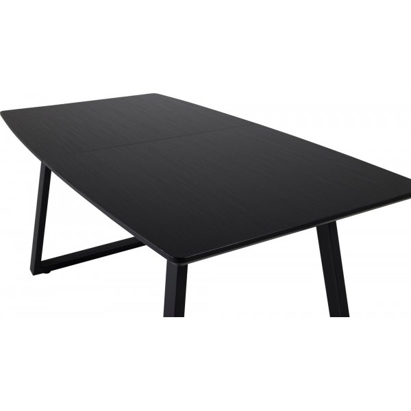Hallsberg matbord 160-200 cm - Svart Hallsberg matbord 160-200 cm - Svart