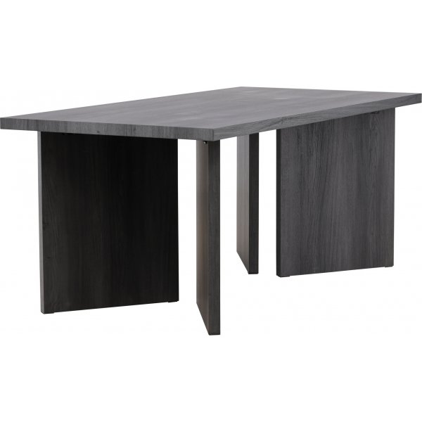 Bassholmen matbord 180 x 90 cm - Svart