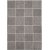 Flatvävd matta Matthews Grå/vit - 133x190 cm