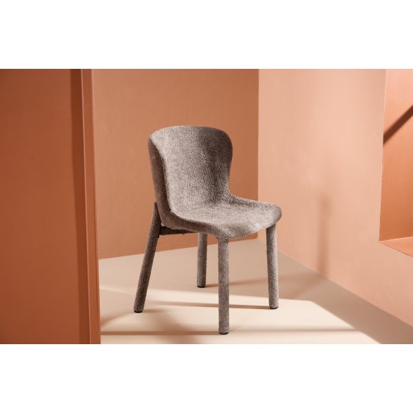 Astoria matstol - Brun bouclé Astoria matstol - Brun bouclé