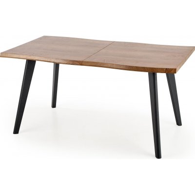 Horst matbord 120-180 x 80 cm - Ek/svart