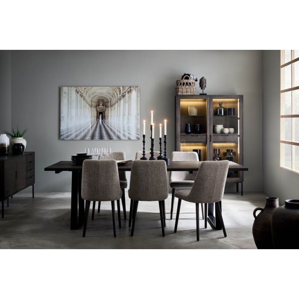 Table à manger Belfort 240 x 100 cm - Marron Table à manger Belfort 240 x 100 cm - Marron