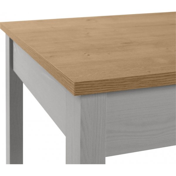 Table à manger Bryk 69 x 69 cm - Chêne Burlington/gris Table à manger Bryk 69 x 69 cm - Chêne Burlington/gris